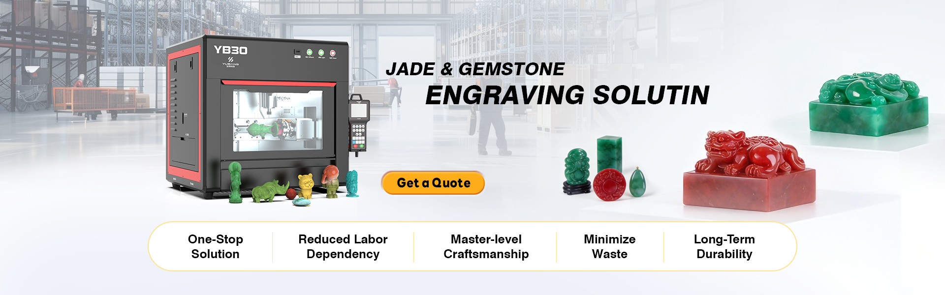 Wax Setting Machine Banner